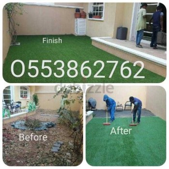 LANDSCAPING, ARTIFICIAL GRASS, INTERLOCKING, TILES AND NATURAL GRASS