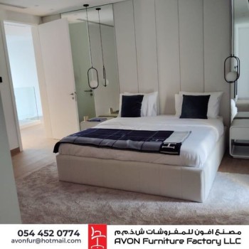 Queen size Bed Dubai | Bed with headboard in Dubai - Avon Furniture