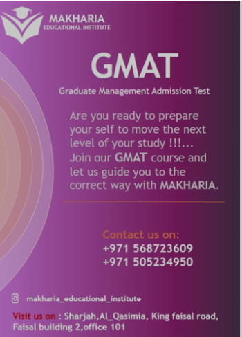 Mastering the GMAT: Comprehensive Prep Course at makharia call 0568723609