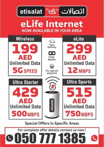 Etisalat Best Offers