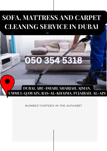 Sofa mattress and carpet cleaning service 