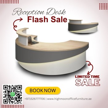 Reception Desk Flash Sale Buy Highmoon Office Furniture Dubai-UAE