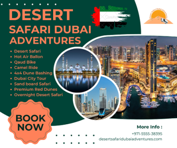 Desert Safari Dubai ADventures | +971 55 553 8395