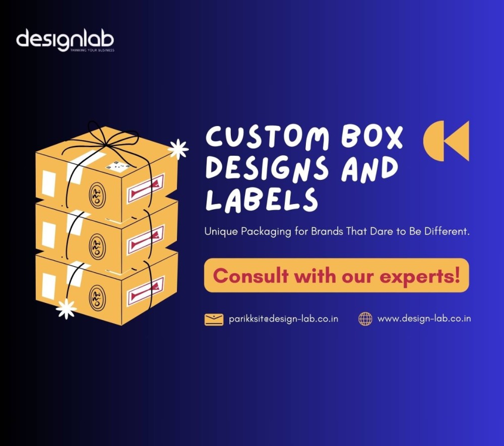 Get the Best Custom Box Designs and Labels by Designlab