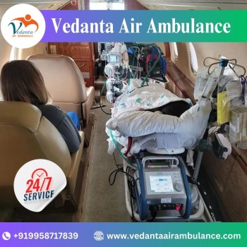 Take Vedanta Air Ambulance from Delhi with All Necessary Medical Equipment