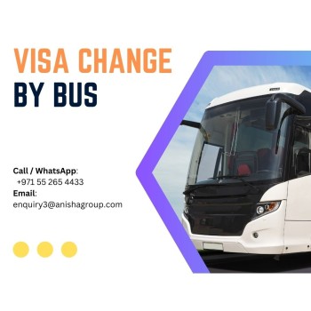 White and Blue Modern Bus Charter Services instagram Post