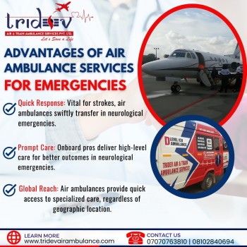 Tridev Air Ambulance Services in Mumbai - Get the More Quality-Oriented Facility