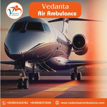 Pick Vedanta Air Ambulance in Mumbai with High-Quality Medical Support