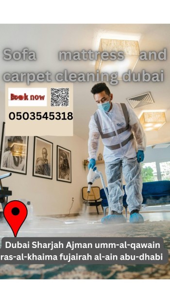 Sofa mattress and carpet cleaning service 