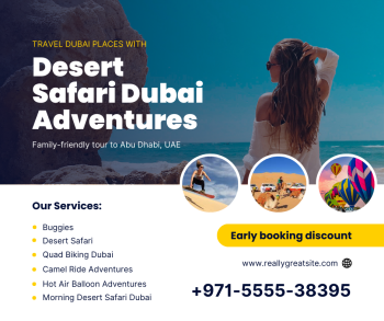 Desert Safari Dubai ADventures | +971 55 553 8395