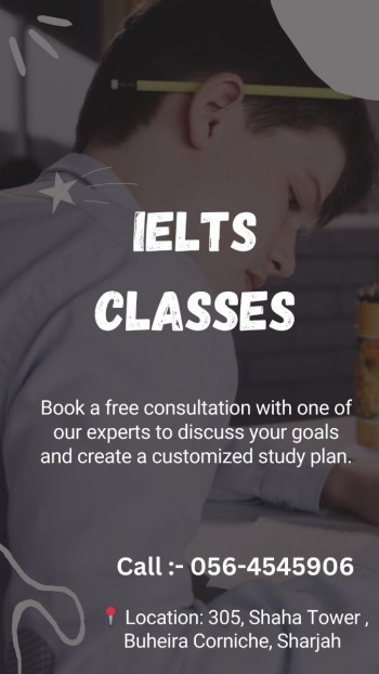 IELTS Preparation Course in Sharjah with Great Offer 0562011784