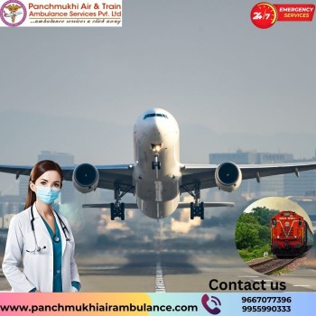 Hire at Low-Cost Panchmukhi Air Ambulance Services in Patna with Effective Medical Care