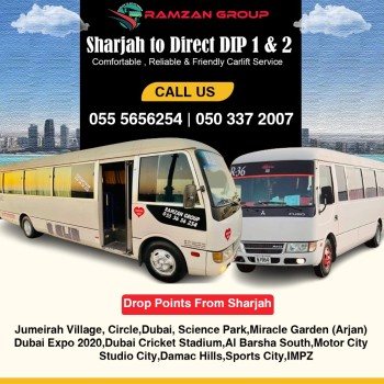 Reliable Sharjah to DIP Motor City IMPZ JVC 055 5656254 