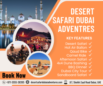 Desert Safari Dubai ADventures | +971 55 553 8395