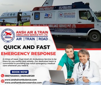 Ansh Air Ambulance Services in Patna - Never Compromise with Quality Service on Budget