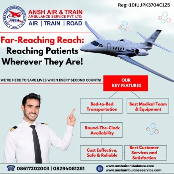 Ansh Air Ambulance Services In Ranchi - No More After Its Services