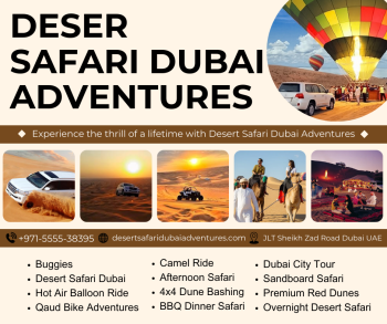 Desert Safari Dubai Adventures | +971 55 553 8395