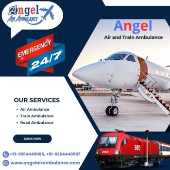 Book Angel Air and Train Ambulance Service in Bhopal Matchless Medical Service