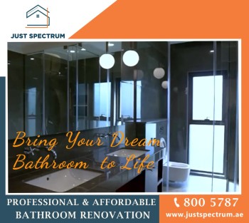 Professional and Affordable Bathroom Renovation in dubai