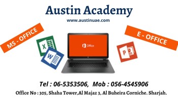 MS Office Classes With Best Offer in Sharjah 0564545906