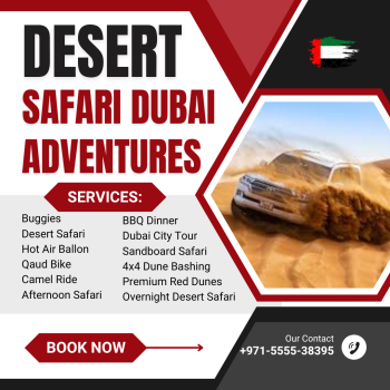 Desert Safari Dubai ADventures | +971 55 553 8395