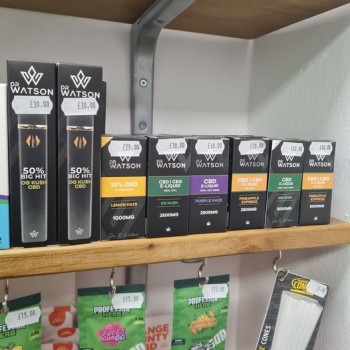 Dr Watson CBD Premium E-Liquid in United Kingdom