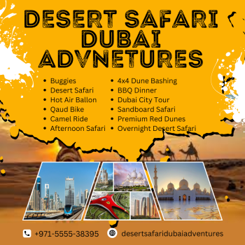 Dune Buggy Desert Safari Dubai +971555538395