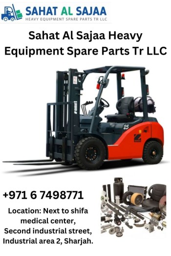 Efficient Solutions from Sahat Al Sajaa Heavy Equipment Spare Parts