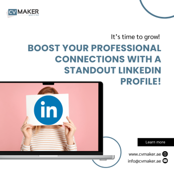 Boost your professional connections with a standout LinkedIn profile!