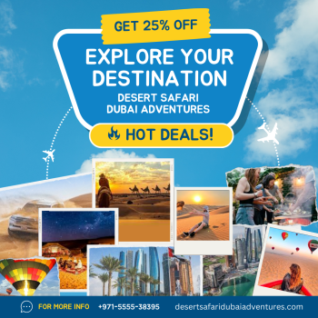 Desert Safari Dubai ADventures | +971 55 553 8395