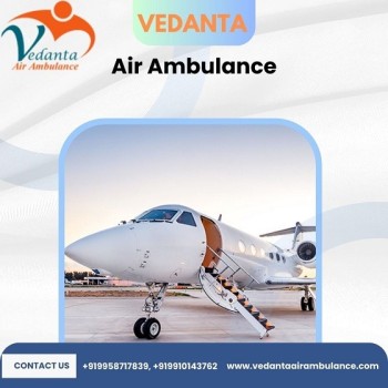 Pick Vedanta Air Ambulance Service in Srinagar for Risk-free Patient Transfer at Low-fare