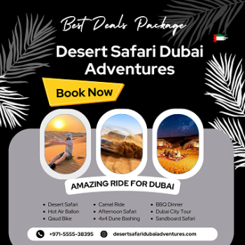 Desert Safari Dubai ADventures | +971 55 553 8395