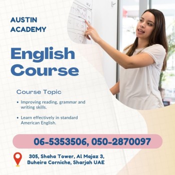 English Classes With Discount in Sharjah Call# 0502870097