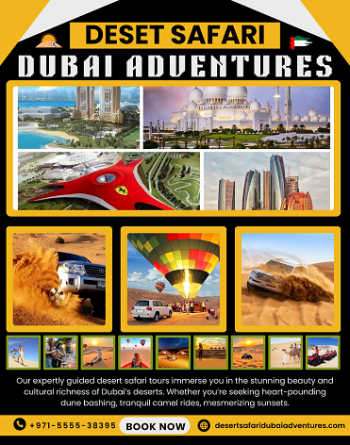 Desert Safari Dubai Adventures | +971 55 553 8395