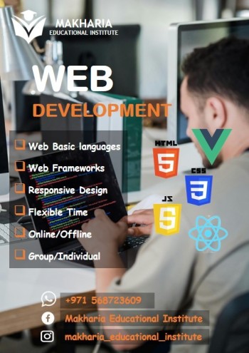 Learn Web Development HTML,CSS,and JavaScript Makharia0568723609