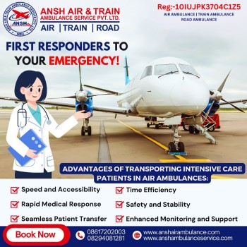 Call For the Ansh Air Ambulance Services in Patna