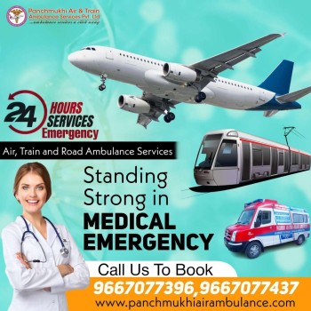 Get Affordable Panchmukhi Air Ambulance Services in Ranchi with Experienced Medical Crew