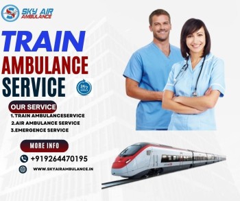 Sky Train Ambulance in Guwahati provides Medical Transfer Facility with High Standard of Services