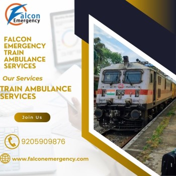 Get Access to advanced Pre-Hospital care with Falcon Train Ambulance in Allahabad