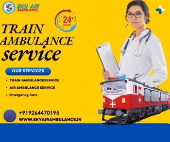 Sky Train Ambulance in Delhi Provide Excellent Intensive Care Unit