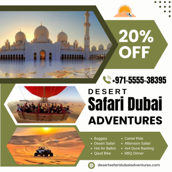 Desert Safari Dubai ADventures | +971 55 553 8395