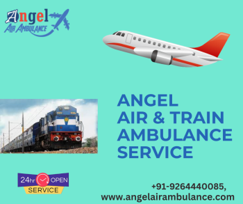 Air & Train Ambulance Service in Indore by Angel- Get the Quickest Transportation 