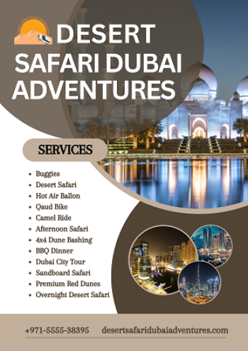 Desert Safari Dubai ADventures | +971 55 553 8395