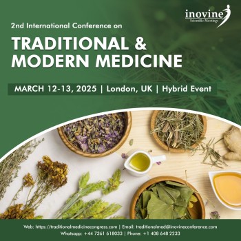 2nd International Conference on Traditional & Modern Medicine