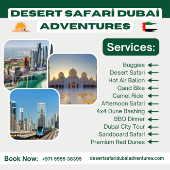 Desert Safari Dubai ADventures | +971 55 553 8395