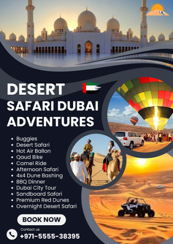 Desert Safari Dubai ADventures | +971 55 553 8395