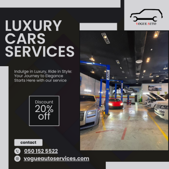 Range Rover and Land Rover Auto workshop in Dubai