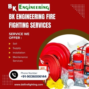 Dependable and Capable Fire Fighting Services in Kanpur by BK Engineering