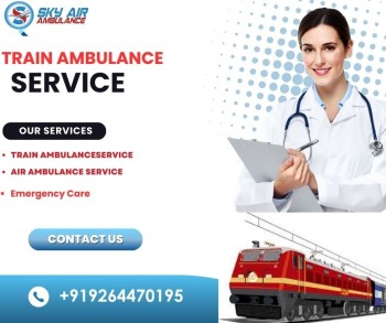 Experience the Safest treatment transfer Service via Sky Train Ambulance in Bokaro