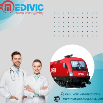 Medivic Train Ambulance Service in Guwahati promises low-cost and safe transportation